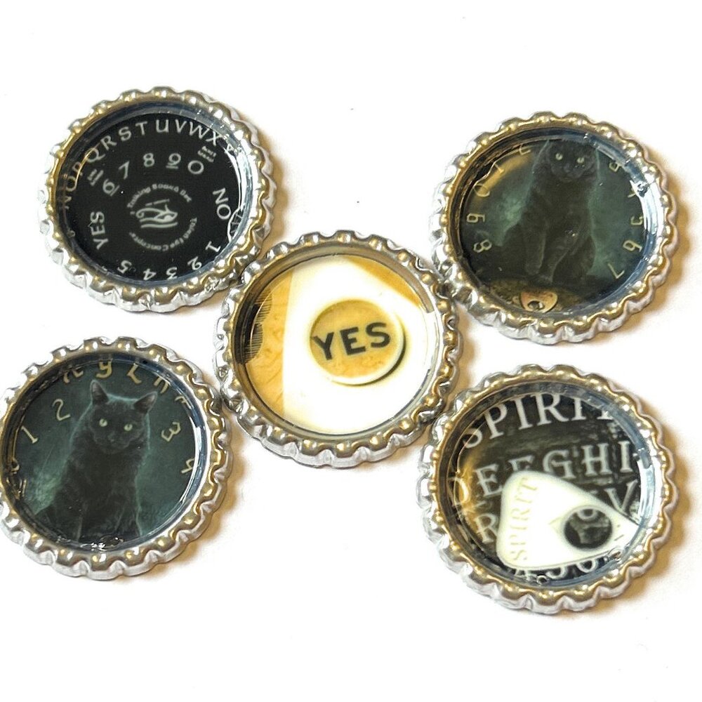 Mystic Cat Magnet Set